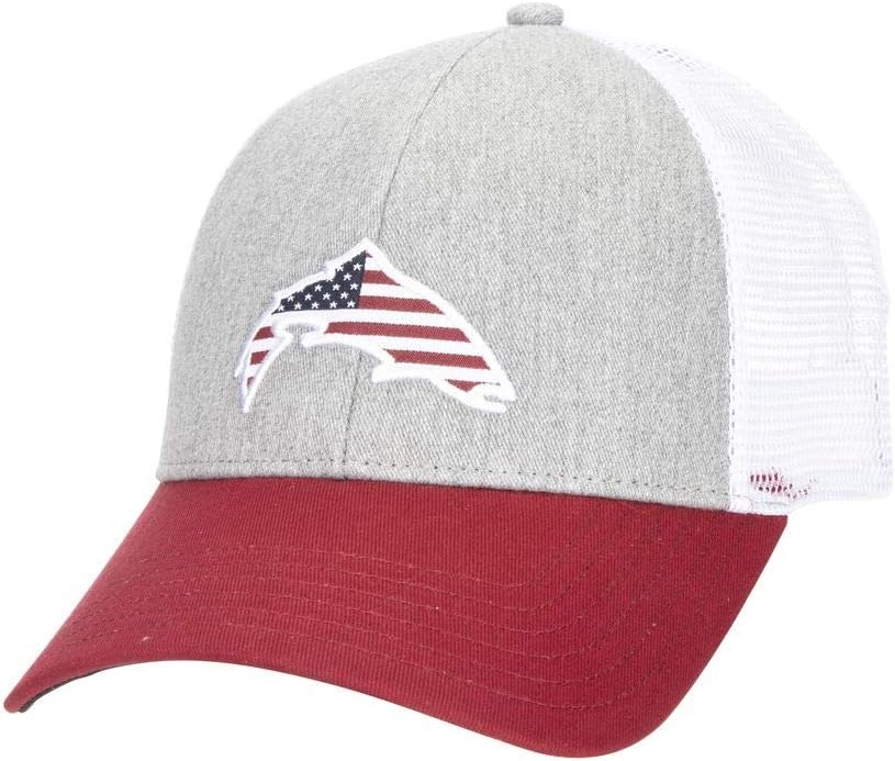 Simms Fishing Products USA Catch Trucker - Heather Grey