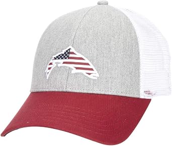 Simms Fishing Products USA Catch Trucker - Heather Grey