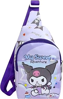 AMYCAUR 3D Cartoon Print Crossbody Bag For Boys & Girls (Pack Of 1) | Best Birthday Gift For Kids | Cheast Bag With Adjust... Price In India