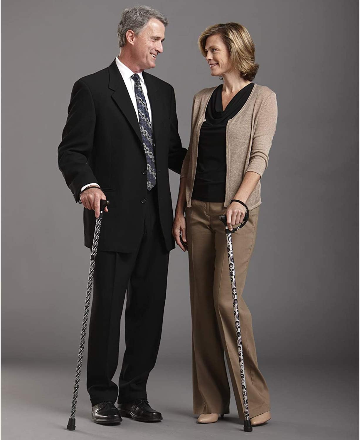 Switch Sticks Walking Cane for Men or Women, Foldable and Adjustable from 32-37 inches, Engraved Soiree : Everything Else