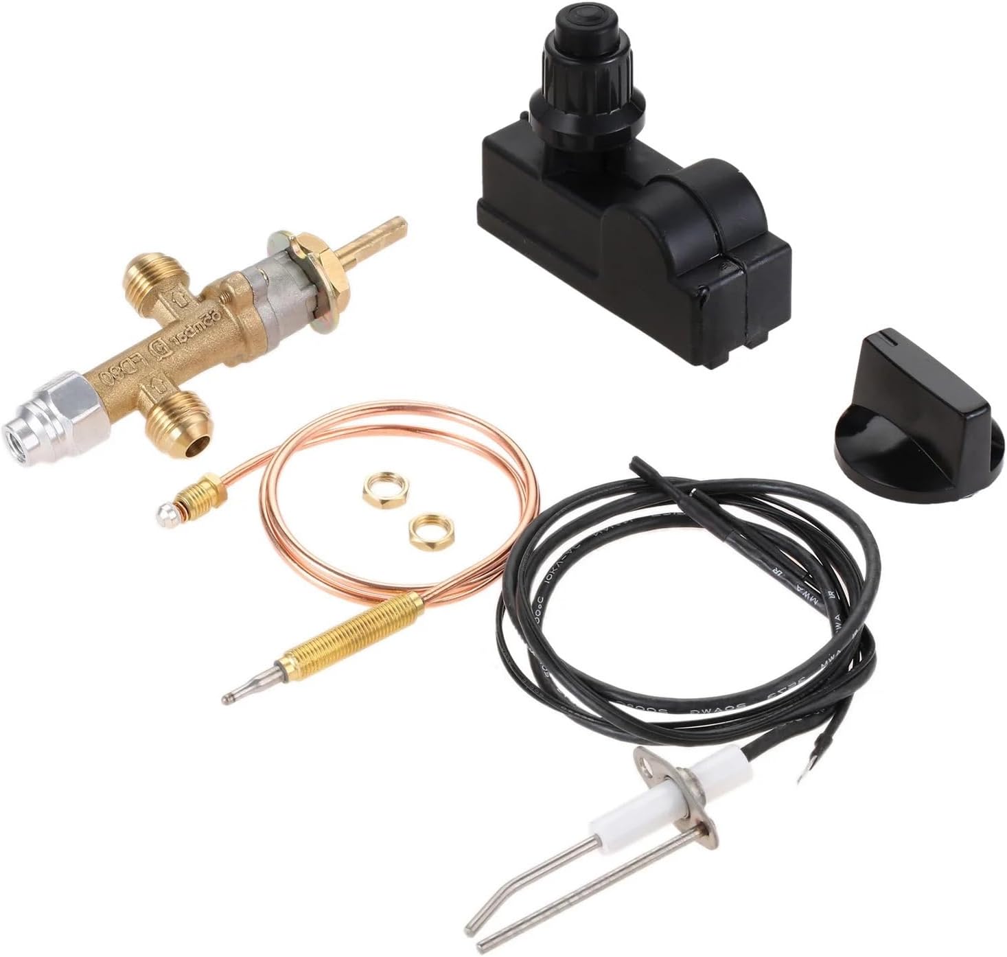 Fire Pit/Fireplace Parts Flame Failure Safety Control Valve Kit