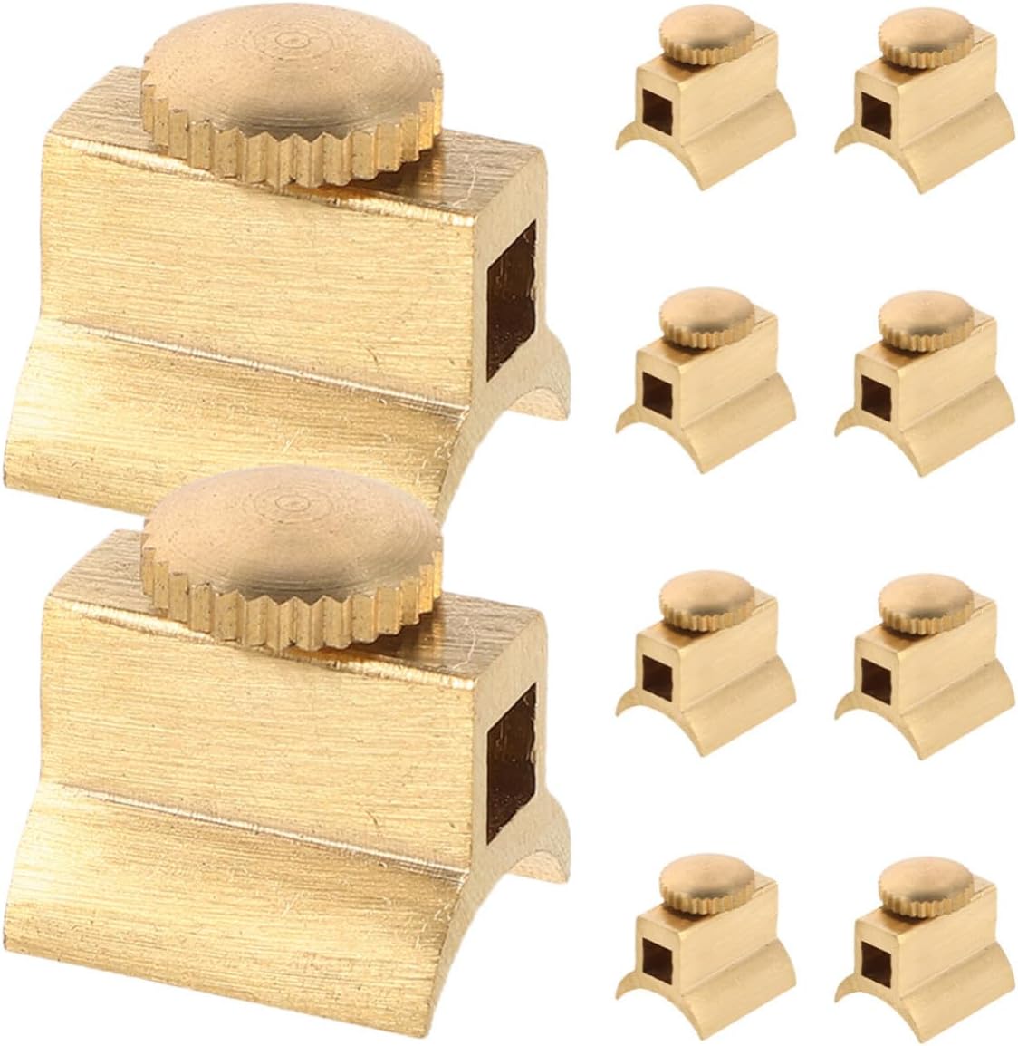 10pcs Brass Trumpet Slide Screws Replacement Parts for Flutes