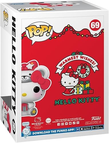 Miniatura 3 de Funko Pop Sanrio Hello Kitty - Oso polar de Hello Kitty - Figura de vinilo coleccionable - Idea de regalo - Producto oficial - Juguetes para niños y