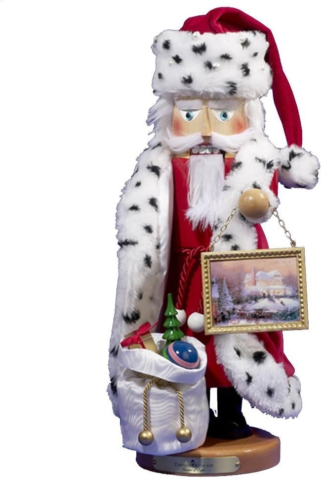 Retired 2008 Signed Karla Steinbach *Thomas Kinkade Santa* Nutcracker Limited Edition