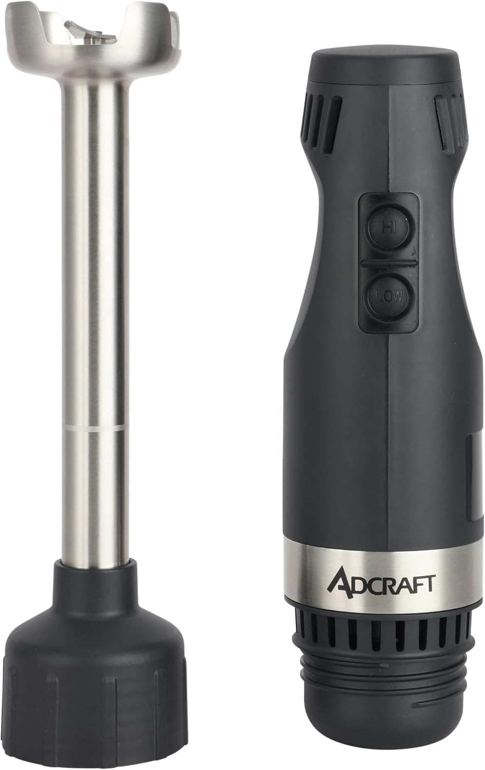 Adcraft Immersion Blender, 175W, 8" Shaft, in Black (ACIB17508)