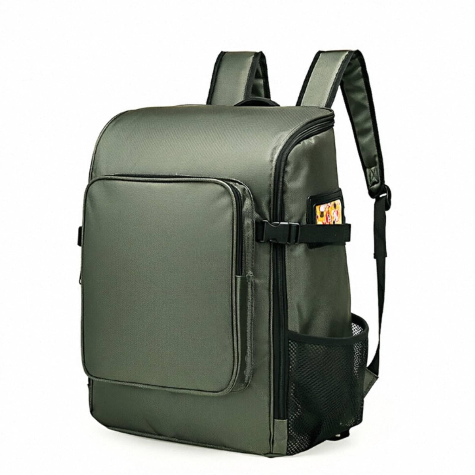 Sac à Sac à outils’outil Nettoyage, Vert, Vert Militaire, Une Poche, Grand