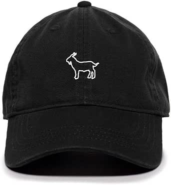 Tech Design Goat Embroidered Cotton Adjustable Baseball Cap