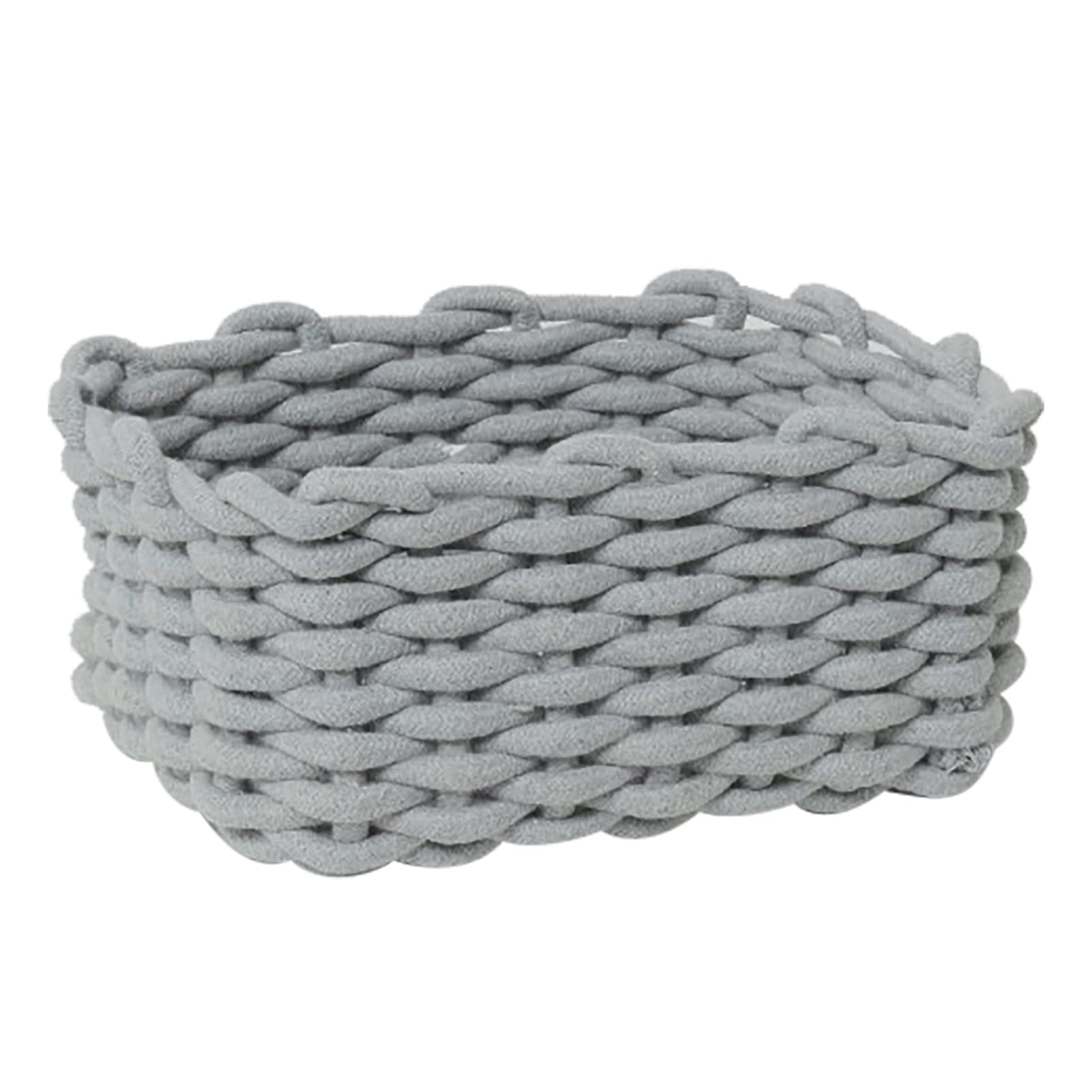 Panier tissé doux de style nordique pour créer une ambiance sereine dans la chambre