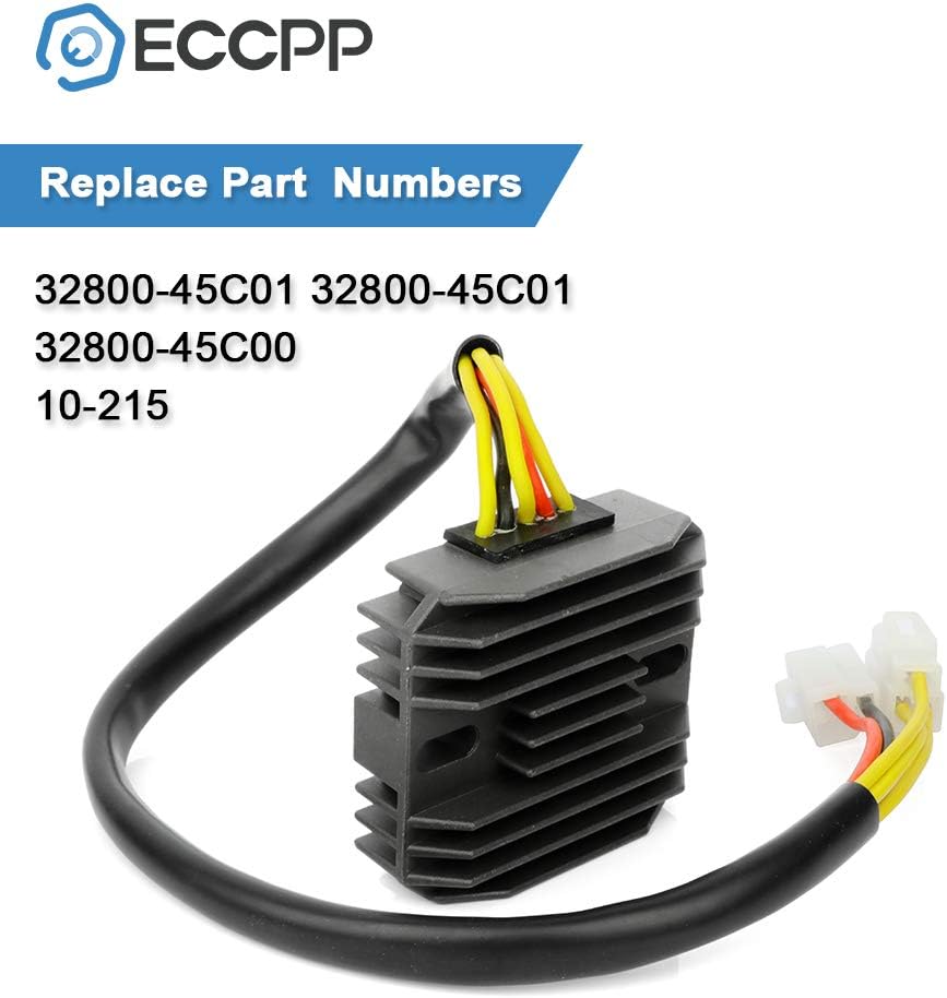 ECCPP Voltage Regulator Rectifier 1997-2004 for Suzuki Marauder 800 1990-1993 for Suzuki VX800 Rectifier Regulator