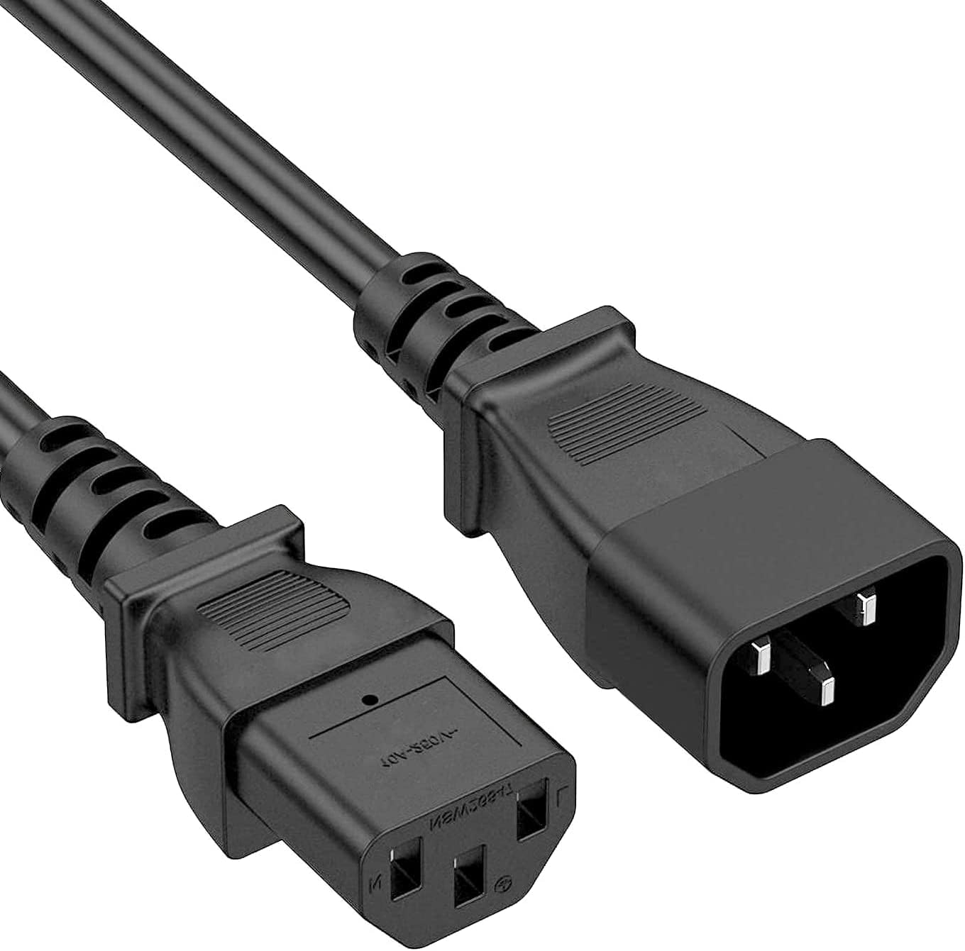 Cavo Alimentazione 3 Poli HP C5 a Schuko Angolato 1,8 m