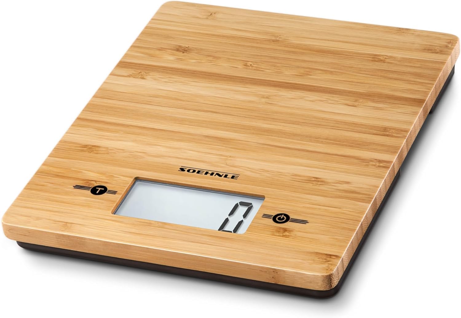 Soehnle Bamboo Digitale Kchenwaage 5kg mit Sensor-Touch