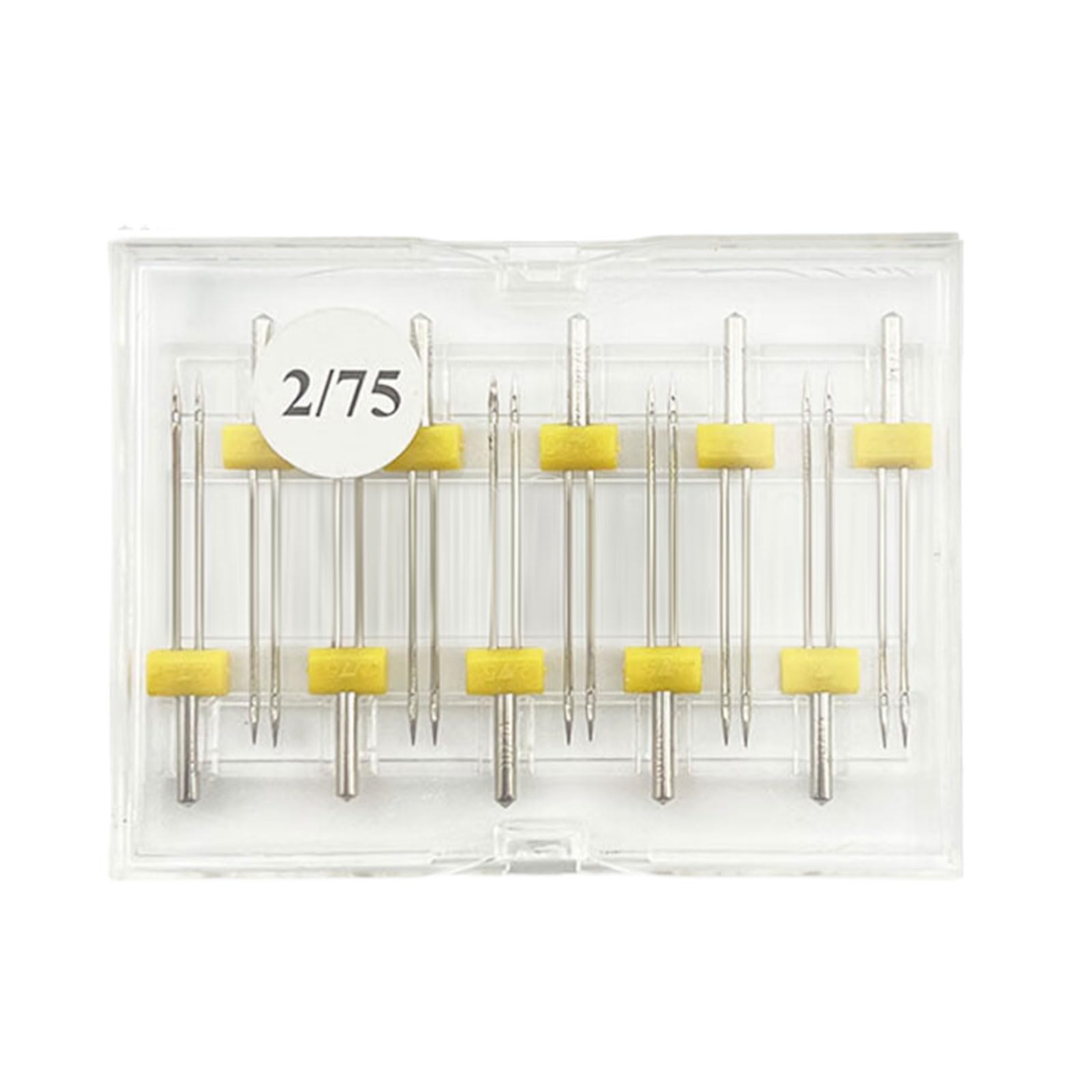 of 10 Multifunctional Twin Needle Set Sewing Machine Stretch Twin for Professional and Beginner Easy Threading