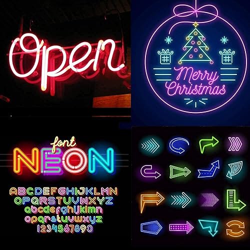 Miniatura 6 de XUNATA Tira de luces LED azules, tira de luces LED de neón flexible para exteriores, DC 12V 6.56 pies2M 2835 120LEDsM barra de luz de silicona