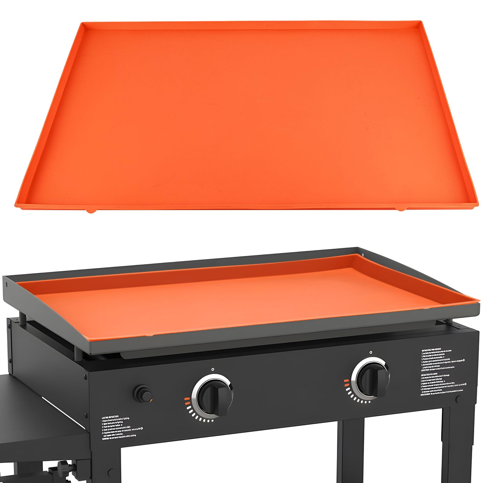 Cut-to-Fit Silicone Griddle Cover For Blackstone 36" - All Season Grill Protector