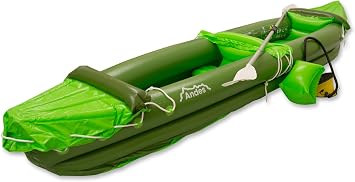 Andes Inflatable/Blow Up Two Person Kayak/Canoe With Paddle Water Sports