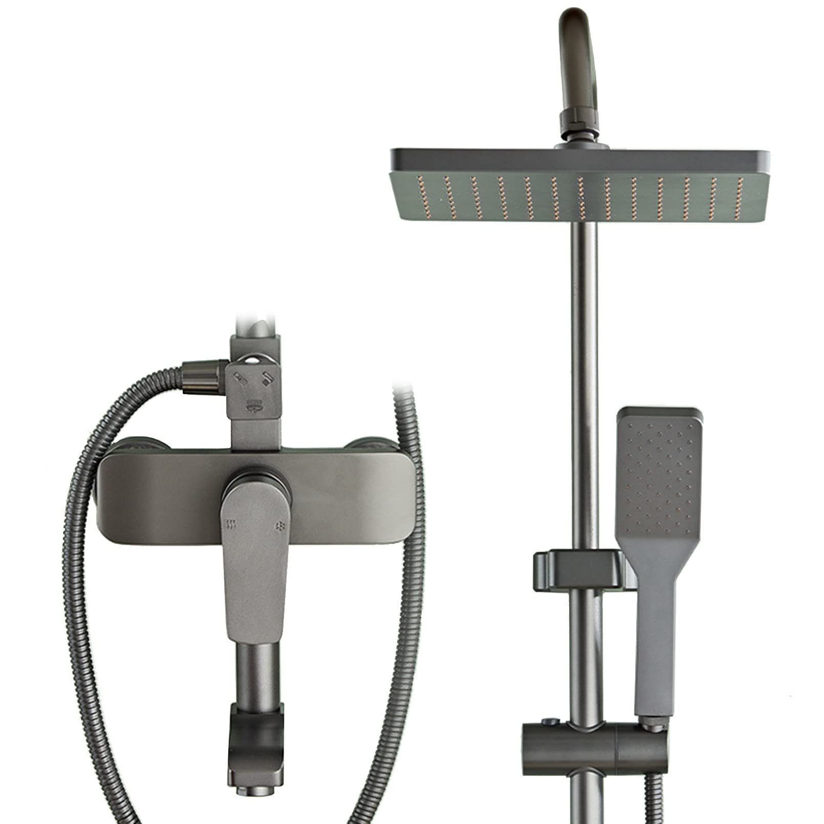 Pomme de douche haute pression pour le confort d'une salle de bain moderne