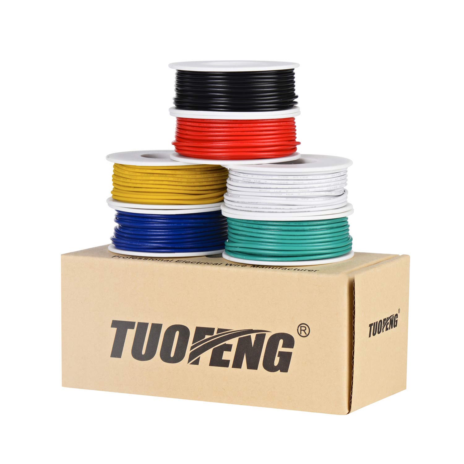 BlueMW 16 AWG Elektrische Draad, 1.27mm² Koper Gestrand BlueMW 16 AWG Elektrische Draad, 1.27mm² Koper Gestrand