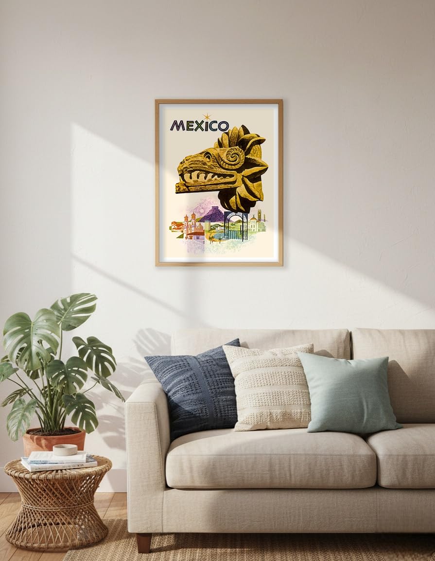 Amazon.com: Mexico - Kukulkan Feathered Serpent - Mayan Snake