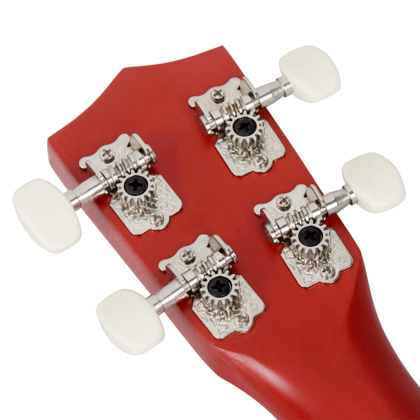 Ukulele 21 Pollice Professionale Ukelele Piccola Chitarra Delicata Pioli di Accordatura 4 Corde Ukulele Legno per Principianti Apprendimento