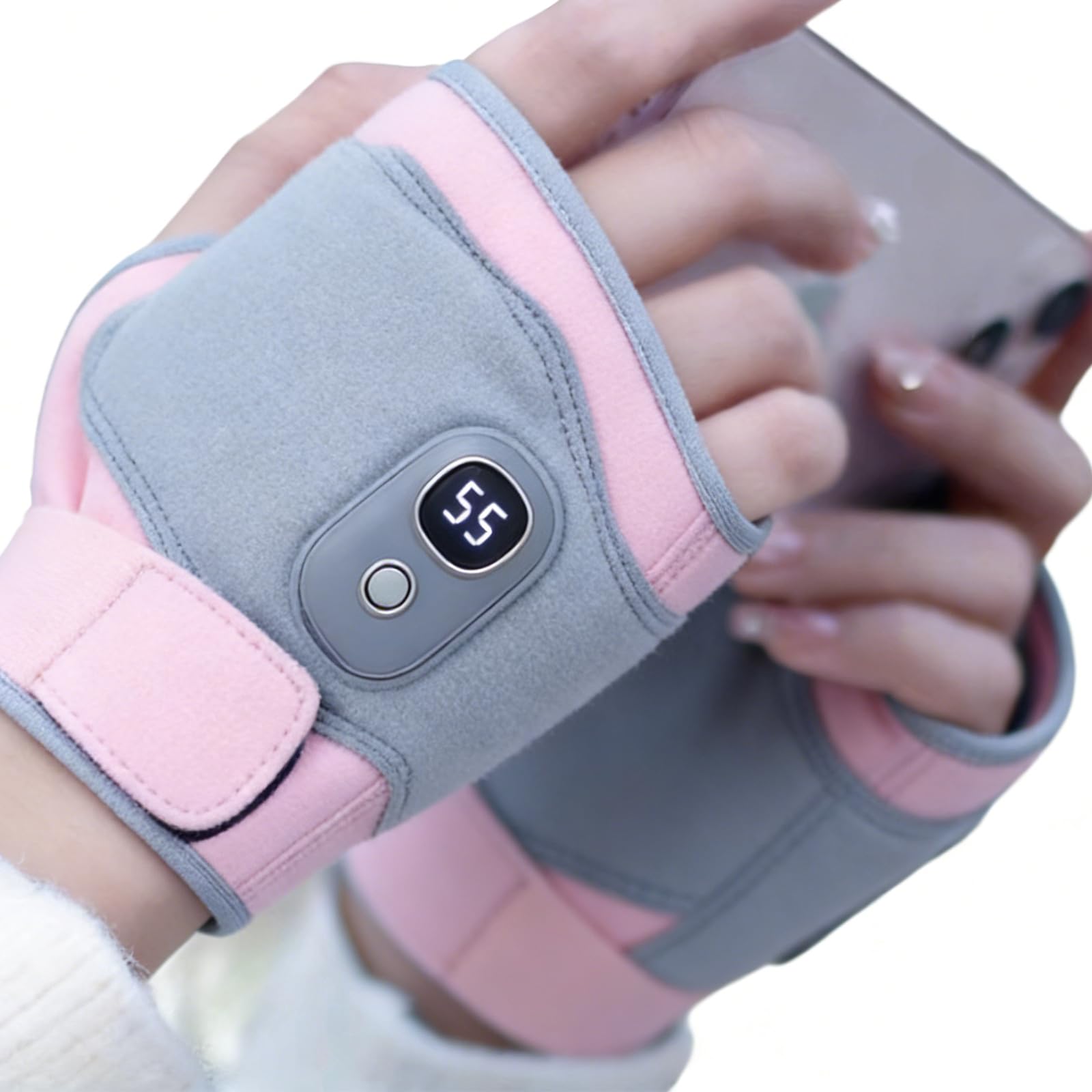 Guanti riscaldanti intelligenti con durata della batteria 6 ore Guanti da sci perfetti per appassionati snowboard e sport invernali quando fa freddo