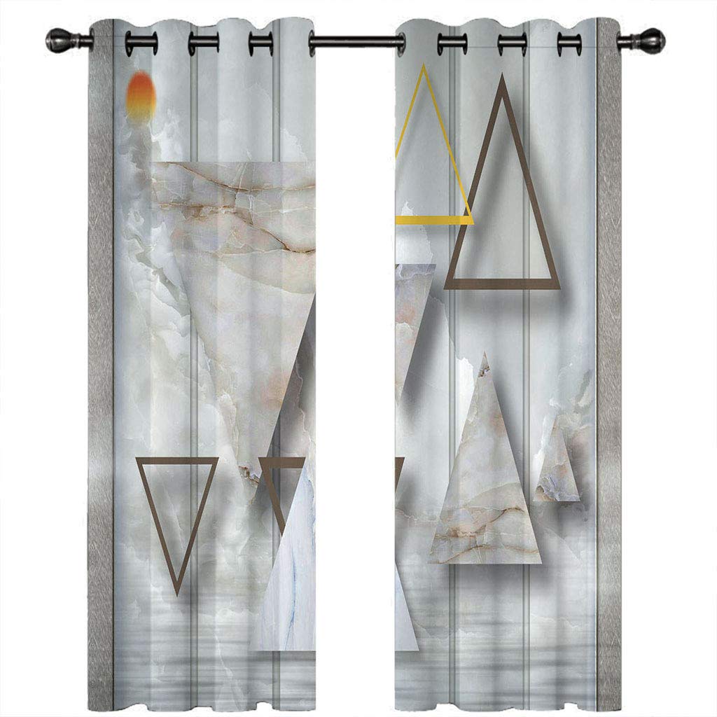 Rideau thermique isolant anti froid occultant gris clair | 234X230cm