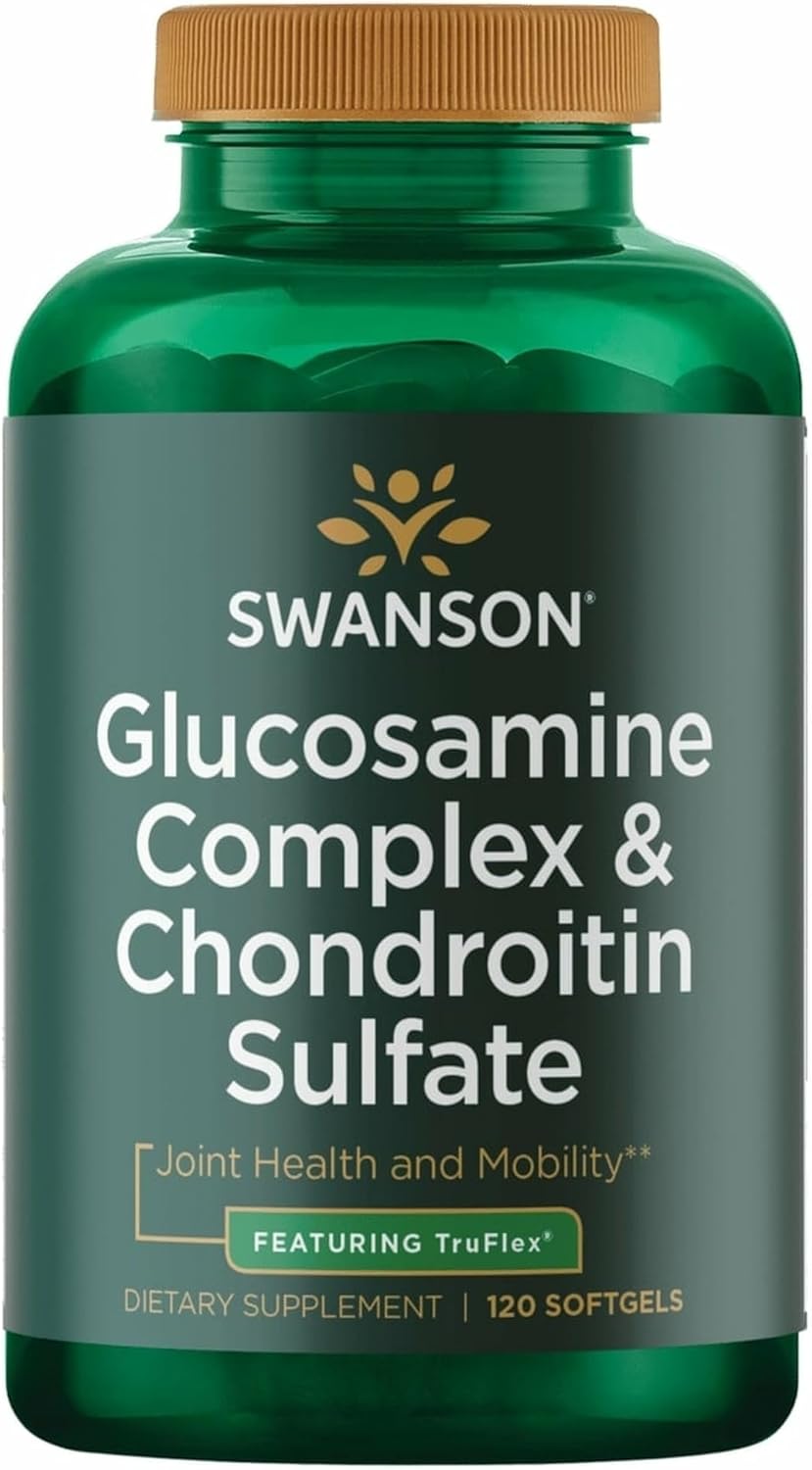 Swanson Glucosamine Complex & Chondroitin Sulfate 500/400 Milligrams 120 Sgels