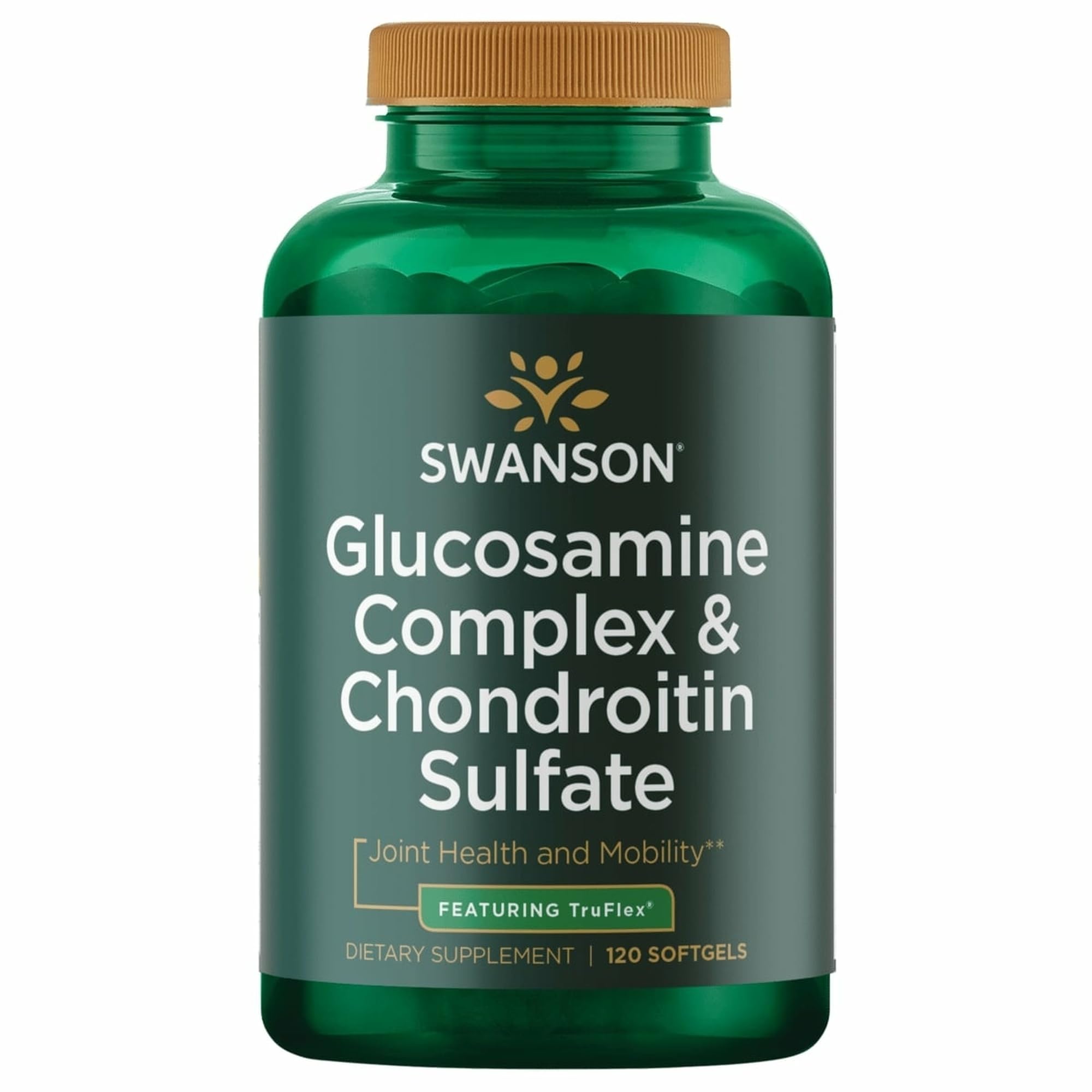 Swanson Glucosamine Complex & Chondroitin Sulfate 500/400 mg, 120 Sgls
