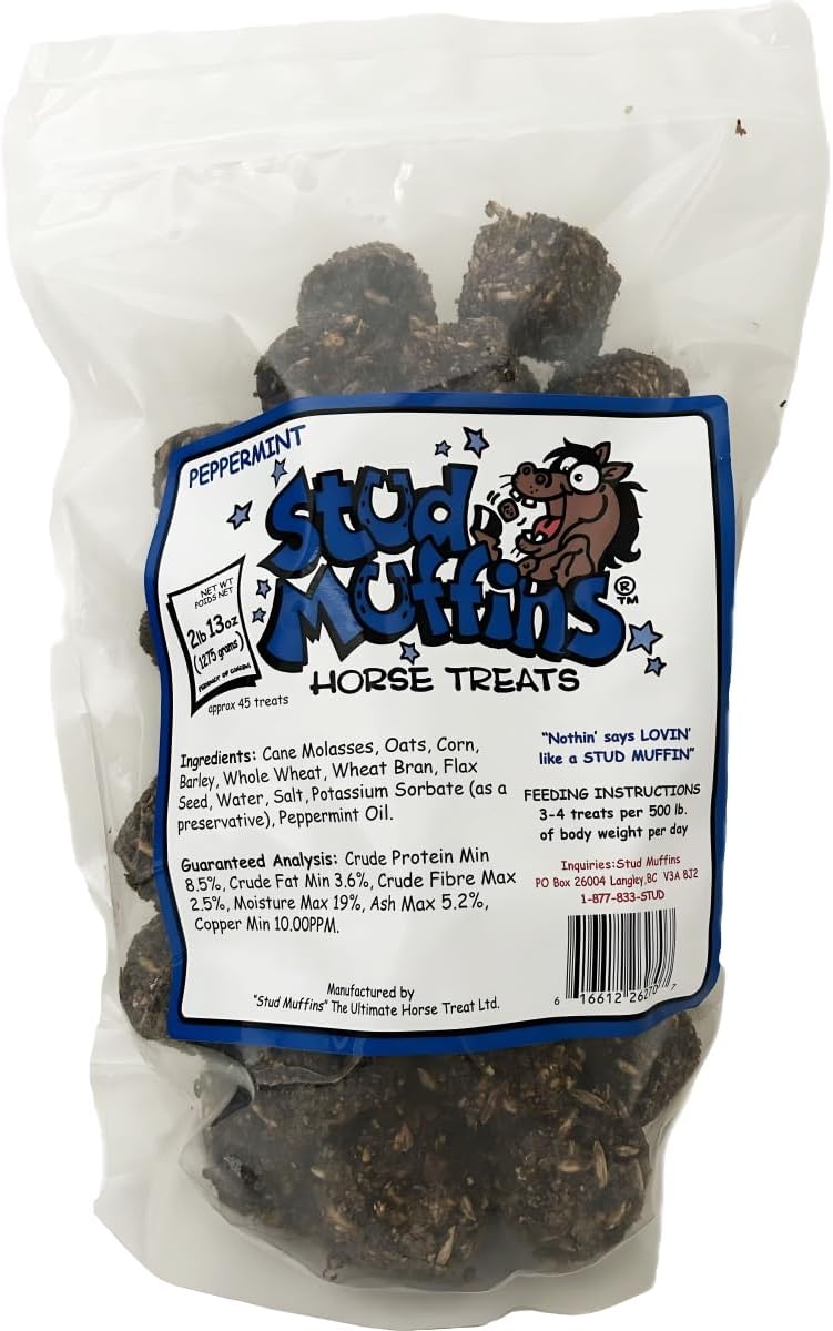 Stud Muffins 45PEP 13 oz Horse Treat Bag - Peppermint - 2 lbs