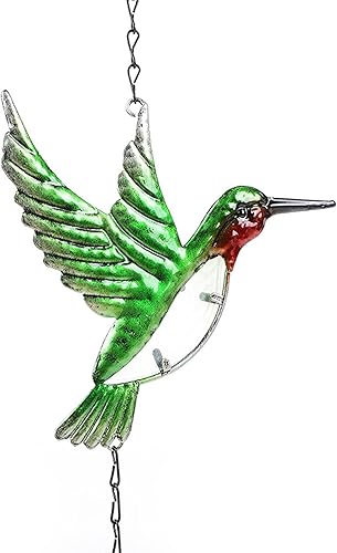 Miniatura 6 de 1 campanilla de viento de animales para exteriores, campanillas de viento coloridas de tubo de aluminio, campanillas de viento para jardín al aire