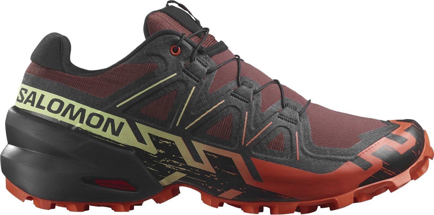 Salomon Mens Speedcross 6 Rum Raisin/Cherry Tomato/Cognac 11 Medium