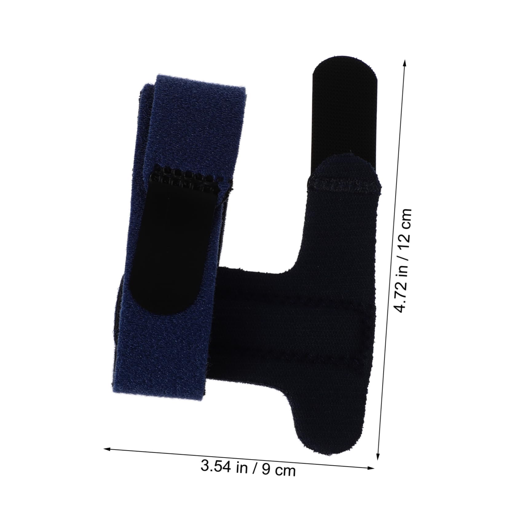 TOVINANNA Finger Extension Splint Rigger Finger Support Finger Brace Finger Splint Brace 4th Support Protector Finger Fixing Aluminum Finger Splint Fixation Finger Splints and Braces Blue