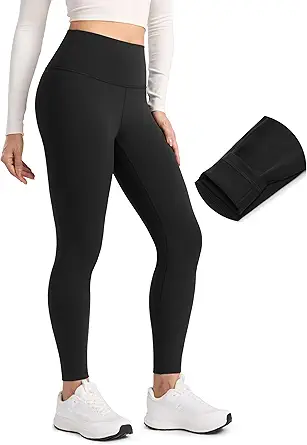 CRZ YOGA Matte Thermal Fleece Lined Leggings 28