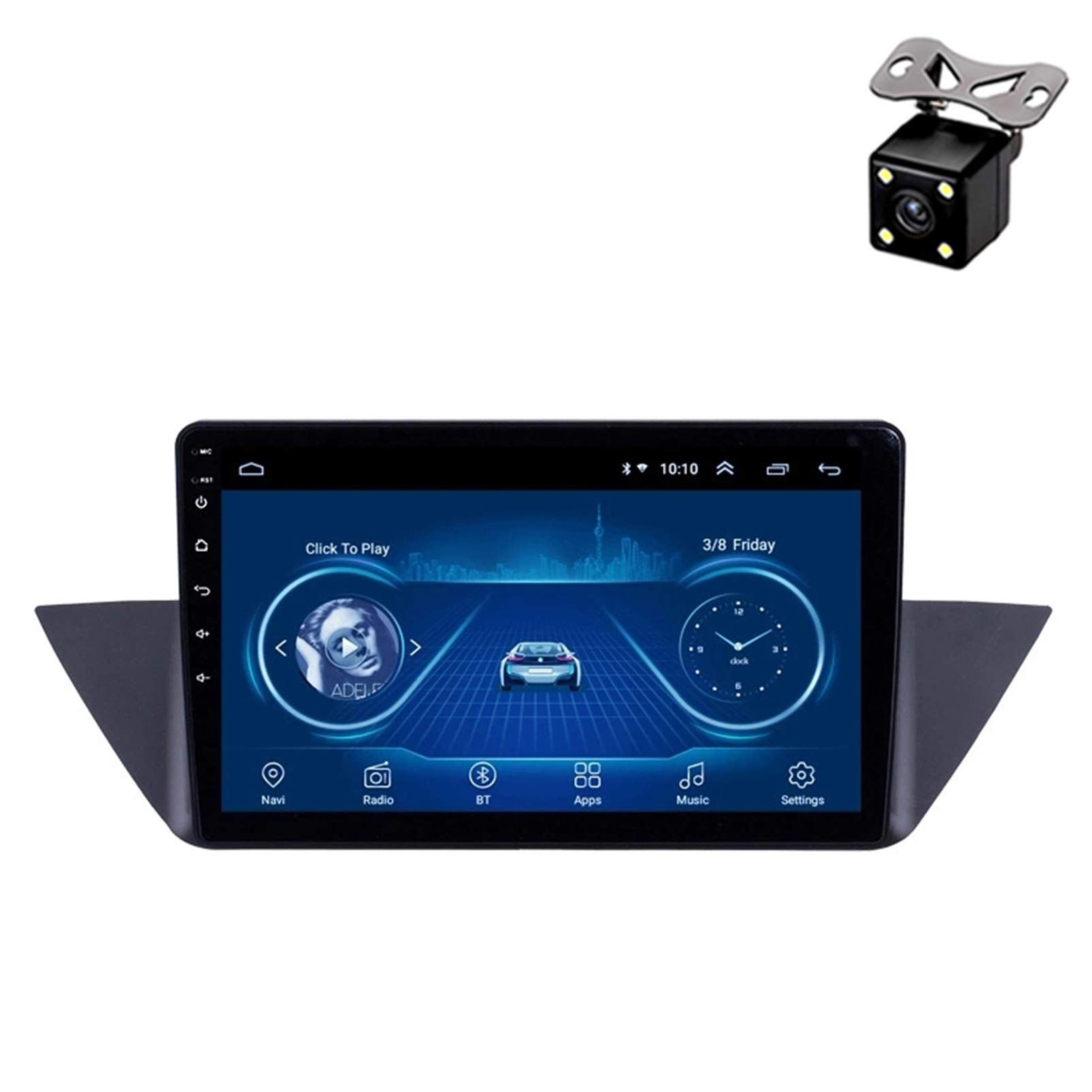 Radio multimedia estéreo para BMW X1 E84 2009-2013 con Android 8.1