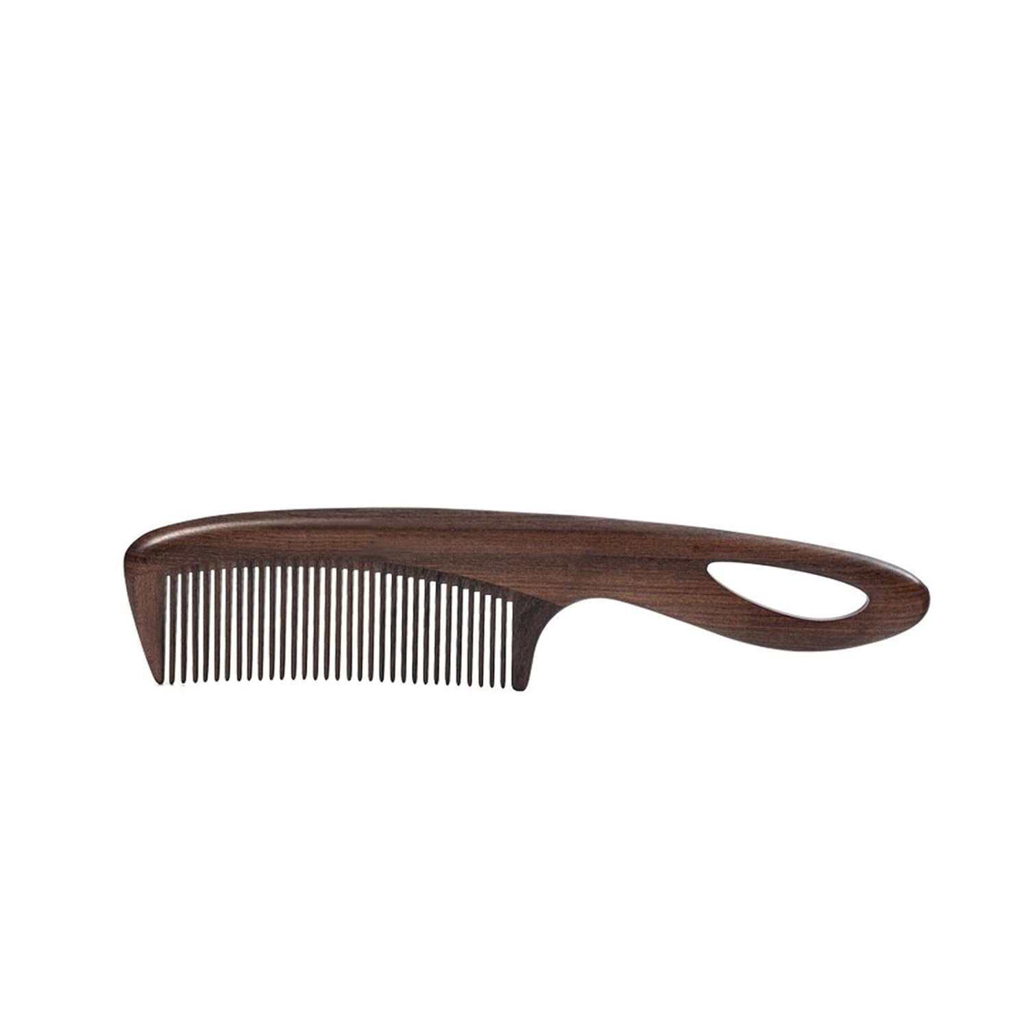 Wooden Comb with Long Comb Handle Fine Tooth Handmade 100% Natural wood Hair Combs - Anti-Static Wooden Comb for Women,Men Hair comb
