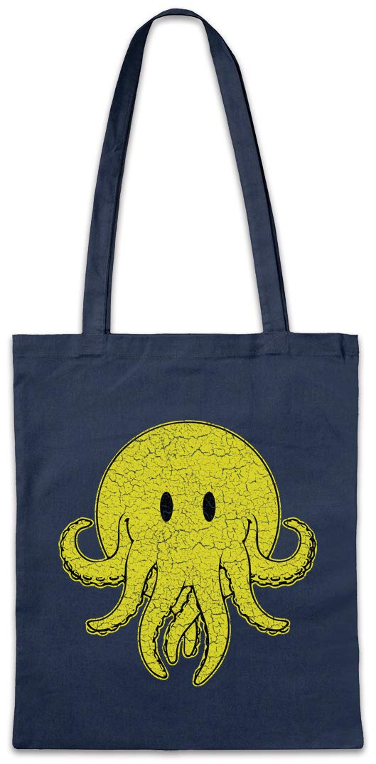 Urban Backwoods C Smile Shopper Reusable Hipster Shopping Cotton Bag