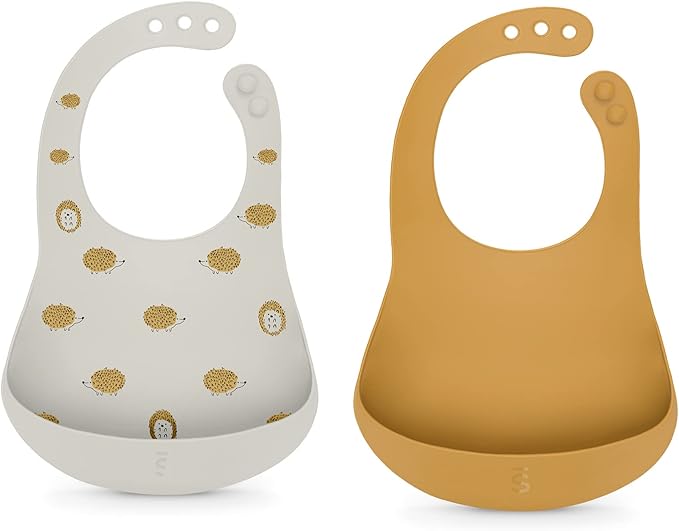 Comprar Babero de silicona impermeable con bolsillo