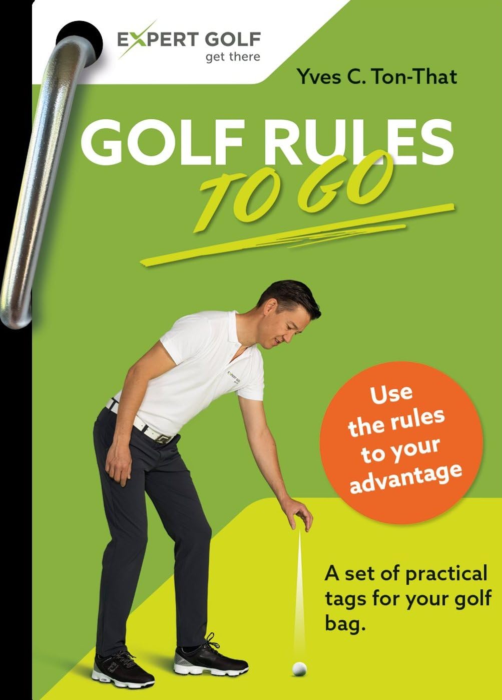Golf Rules TO GO: A set of waterproof tags for your golf bag
