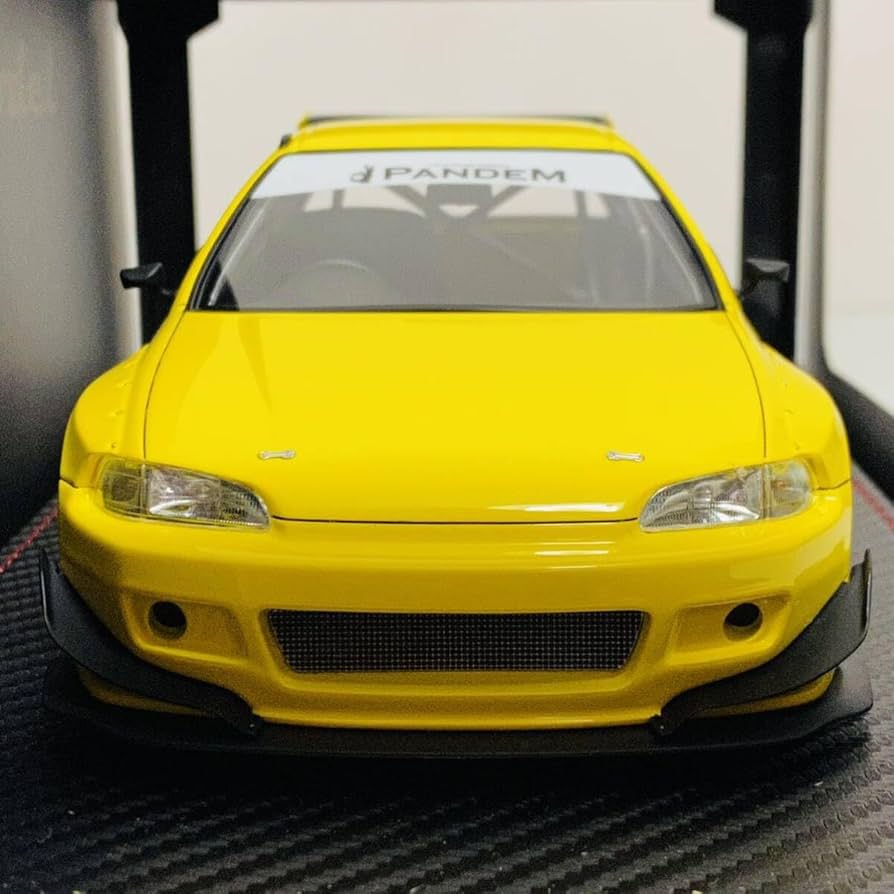 イグニッションモデル　1/18 PANDEM CIVIC (EG6) Ignition Model 1:18 PANDEM CIVIC (EG6) Metallic Blue - YouTube