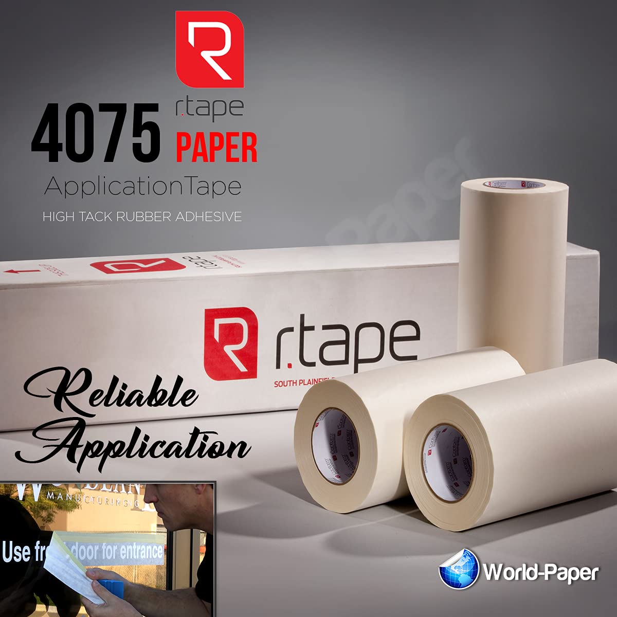 6”x300ft R-Tape 4075 High Tack Application Tape Premask Sign Vinyl Transfer*