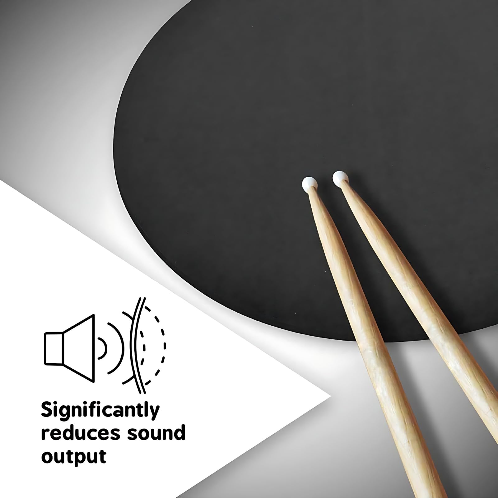 Set di Silenziatori per Batteria, 10 Pezzi, Pad in Gomma e Schiuma da 5mm per Piatti e Grancassa