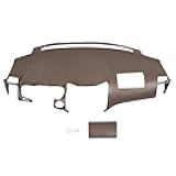 Dash Cover Compatible with Lexus RX350 2007-2009 & Lexus RX400h 2006-2008 & Lexus RX330 2004-2006 Molded Dashboard Overlay Skin Cap Brown NOT A Replacement