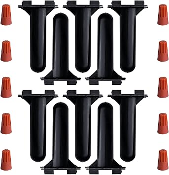 10-Pack Waterproof Cable Splice Kit - Low Voltage High Performance Electric Dog Fence Splices for Repair or Installation of Any Underground Pet Fence Containment System...