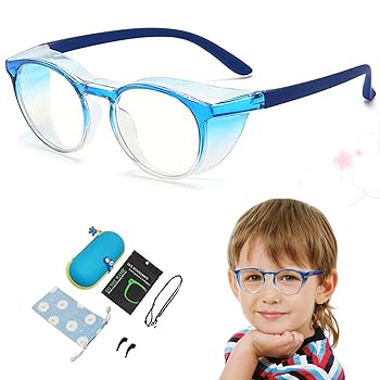 Amazon.co.jp: [GOKEI] 花粉防止メガネ 子供用 花粉症 メガネ 3