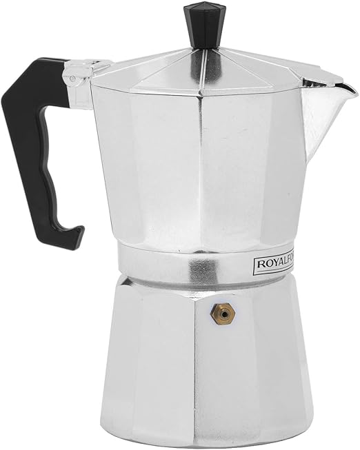 Royalford Italian Espresso Coffee Maker Italian Style Stovetop Moka
