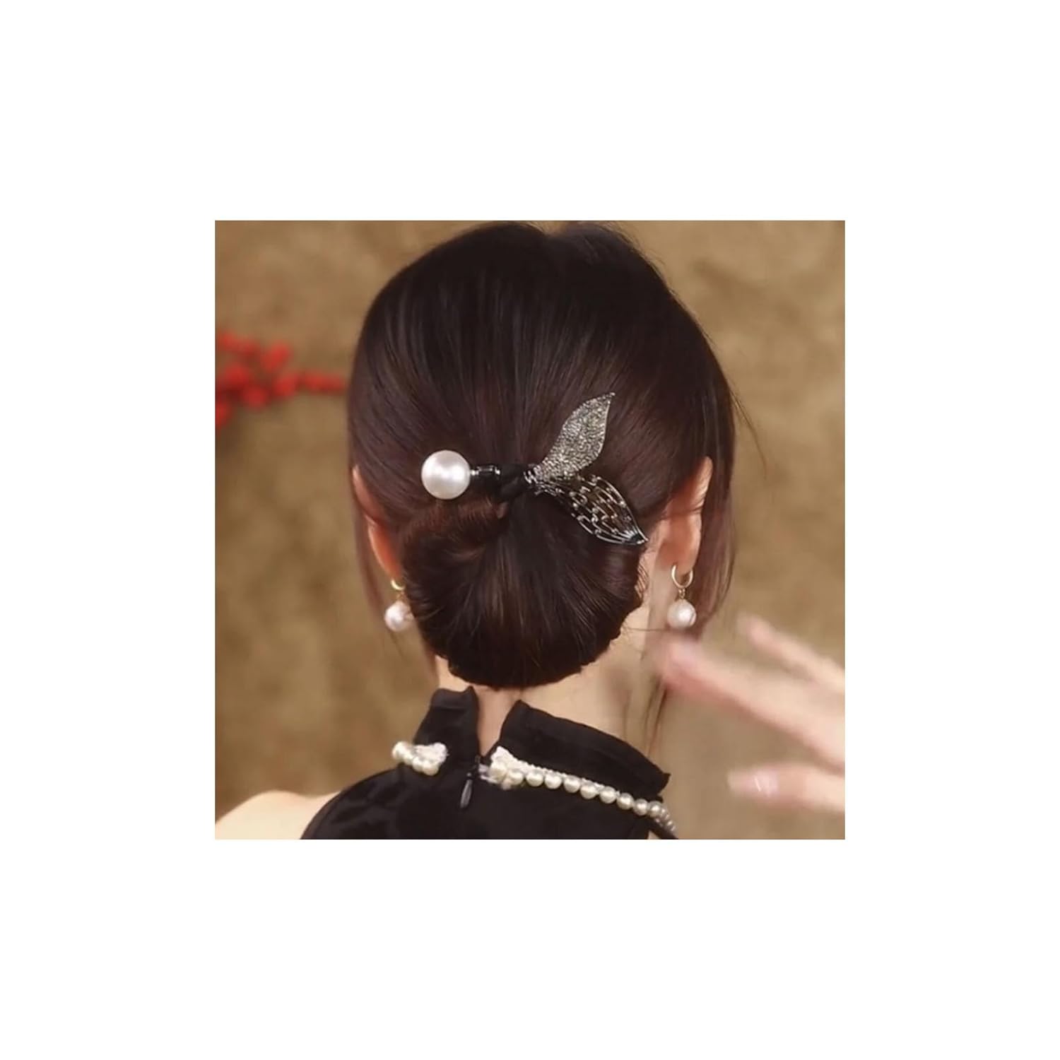 Ins Style Elegant Lazy Hair Curler, French Twist Hairstyle Bun Hair Accessories