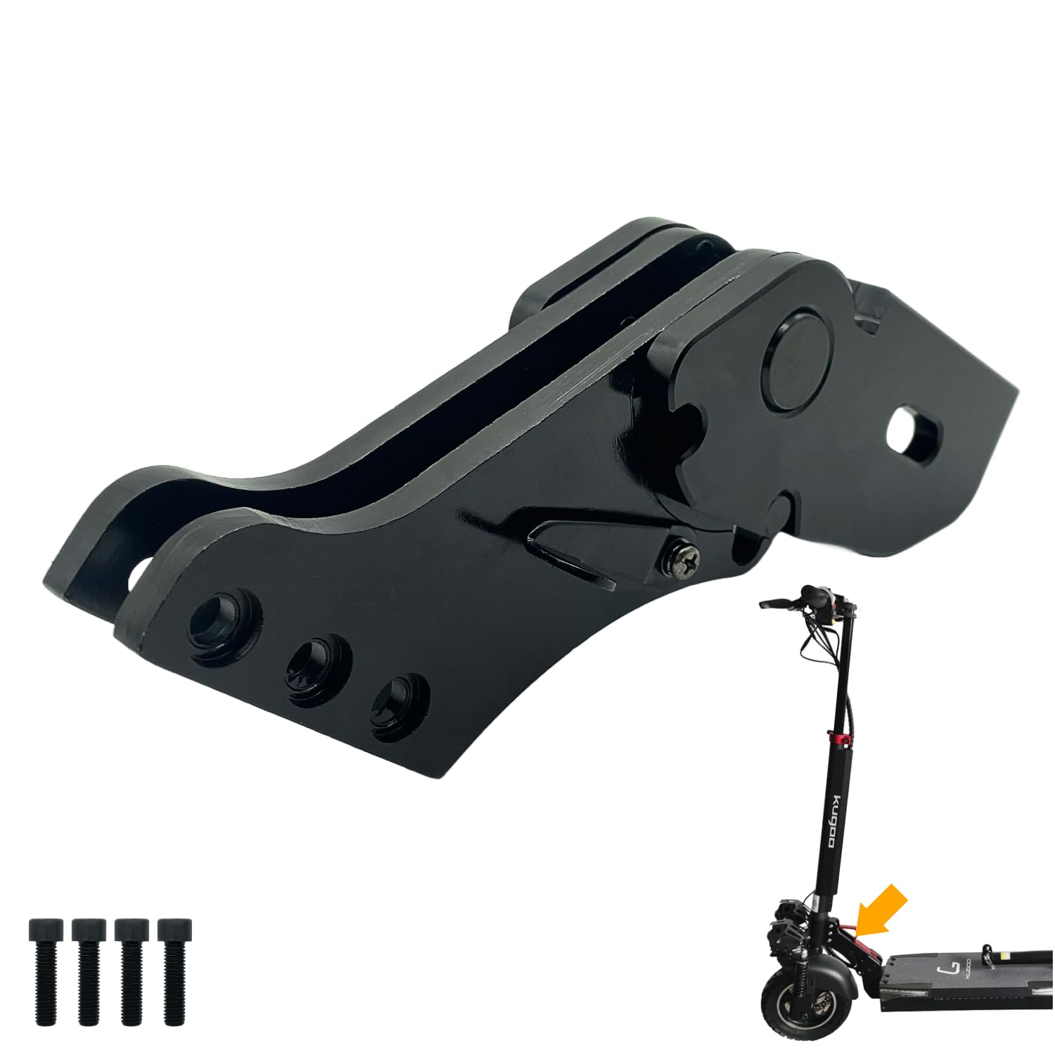 Klappmechanismus Lenkerstange 22mm für Kugoo M4 Pro E-Scooter Faltsystem inkl. Schrauben (1 Stück)