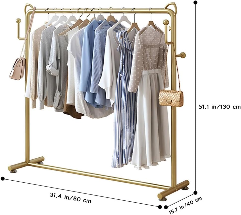 Cat-Ear Garment Rack – Stylish Clothing Organizer with Unique Cat Ears Design, Adjustable Height, Sturdy Metal Frame, Perfect for Kids' Rooms and Playful Décor image 3