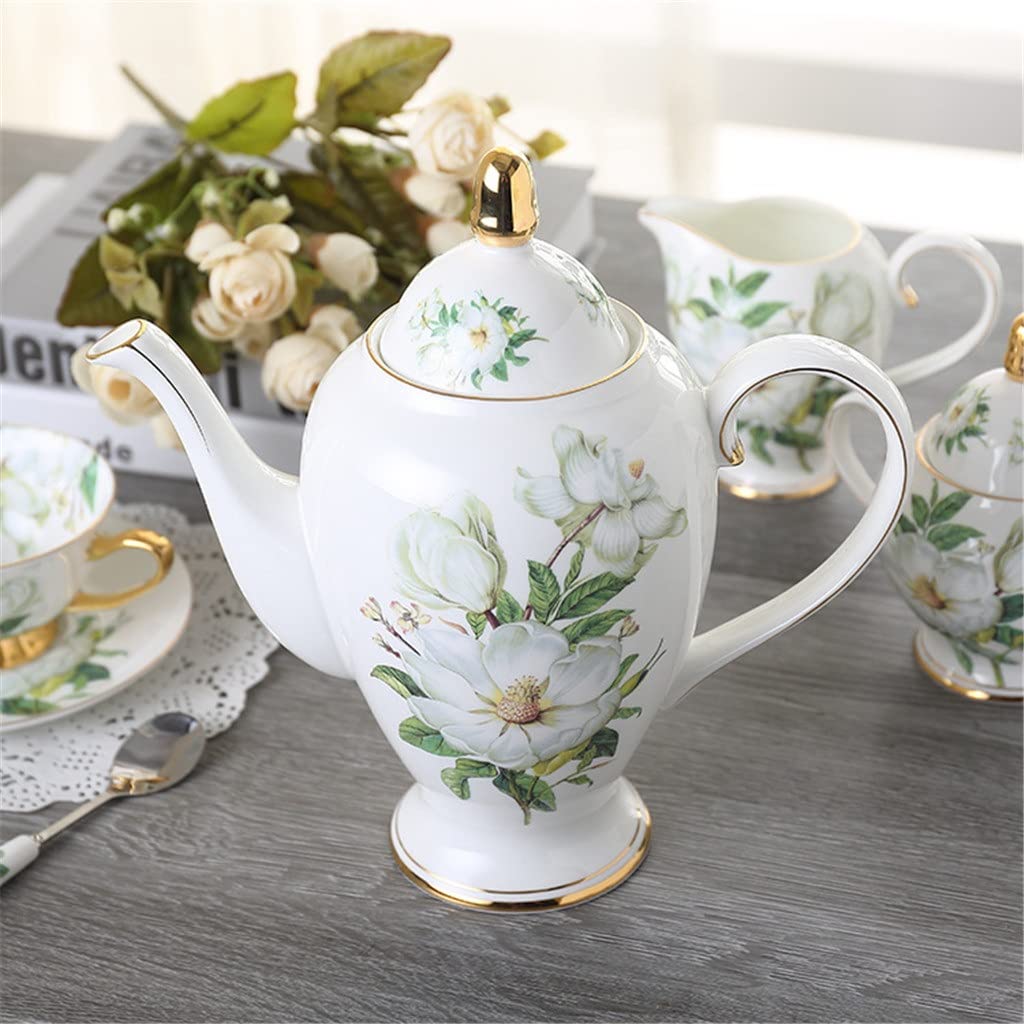 Europejski styl 15 czaszki porcelanowy ceramiczny kubek do kawy i spodek angielski popołudniowa herbata zestaw do kawy ogrodowej