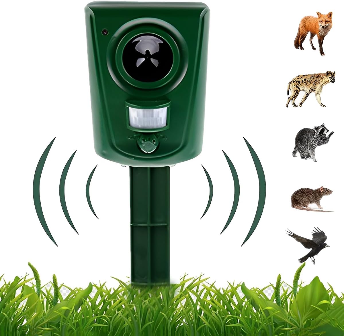 Cat Deterrent,Ultrasonic Cat Repellent, Battery Operated Animal