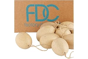 Pack of 36 Cardboard Easter Eggs Fillable by Factory Direct Craft